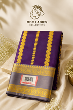 Kanji Semi Silk Trending Coffee Brown Saree | S-109 | ODC Ladies Collections