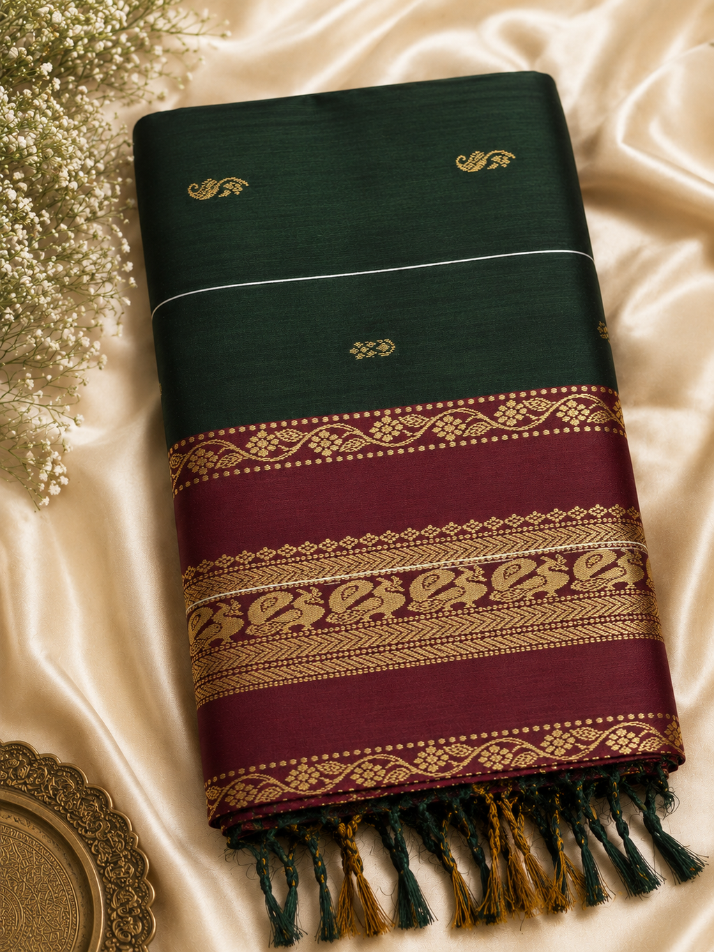 Kalyani Cotton Saree | S-113 | ODC Ladies Collections