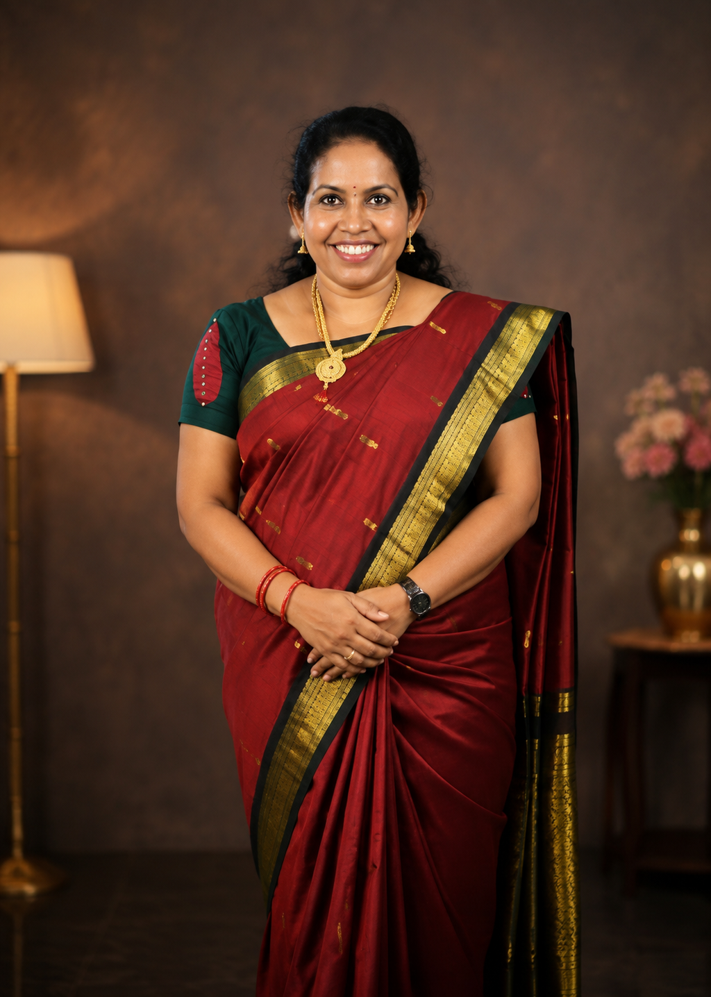 Kalyani Cotton Saree | S-113 | ODC Ladies Collections