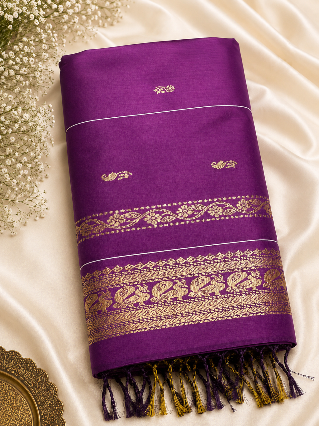 Kalyani Cotton Saree | S-113 | ODC Ladies Collections