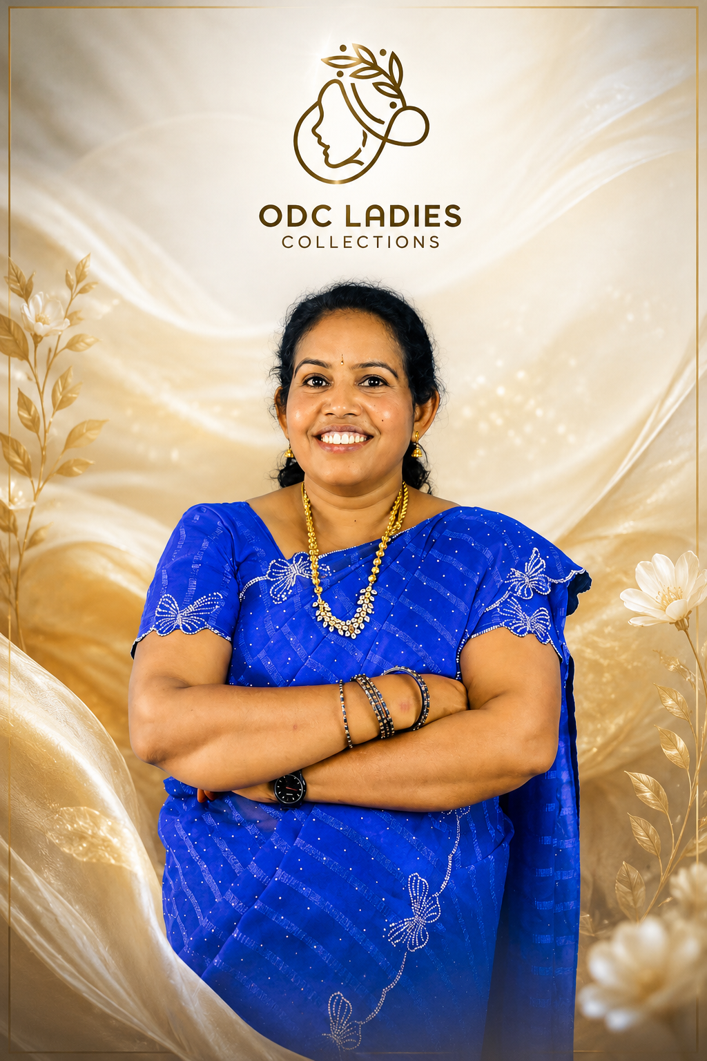 Popcorn Trending Butterfly Saree | S-106 | ODC Ladies Collections