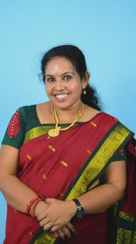 Kalyani Cotton Saree | S-113 | ODC Ladies Collections