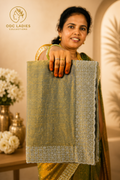 Space Silk Heavy Stone Work Saree | S-105 | ODC Ladies Collections