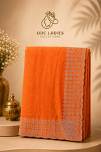 Space Silk Heavy Stone Work Saree | S-105 | ODC Ladies Collections