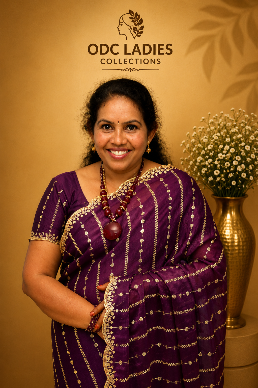 Original Space Silk Replica Saree | S-103 | ODC Ladies Collections